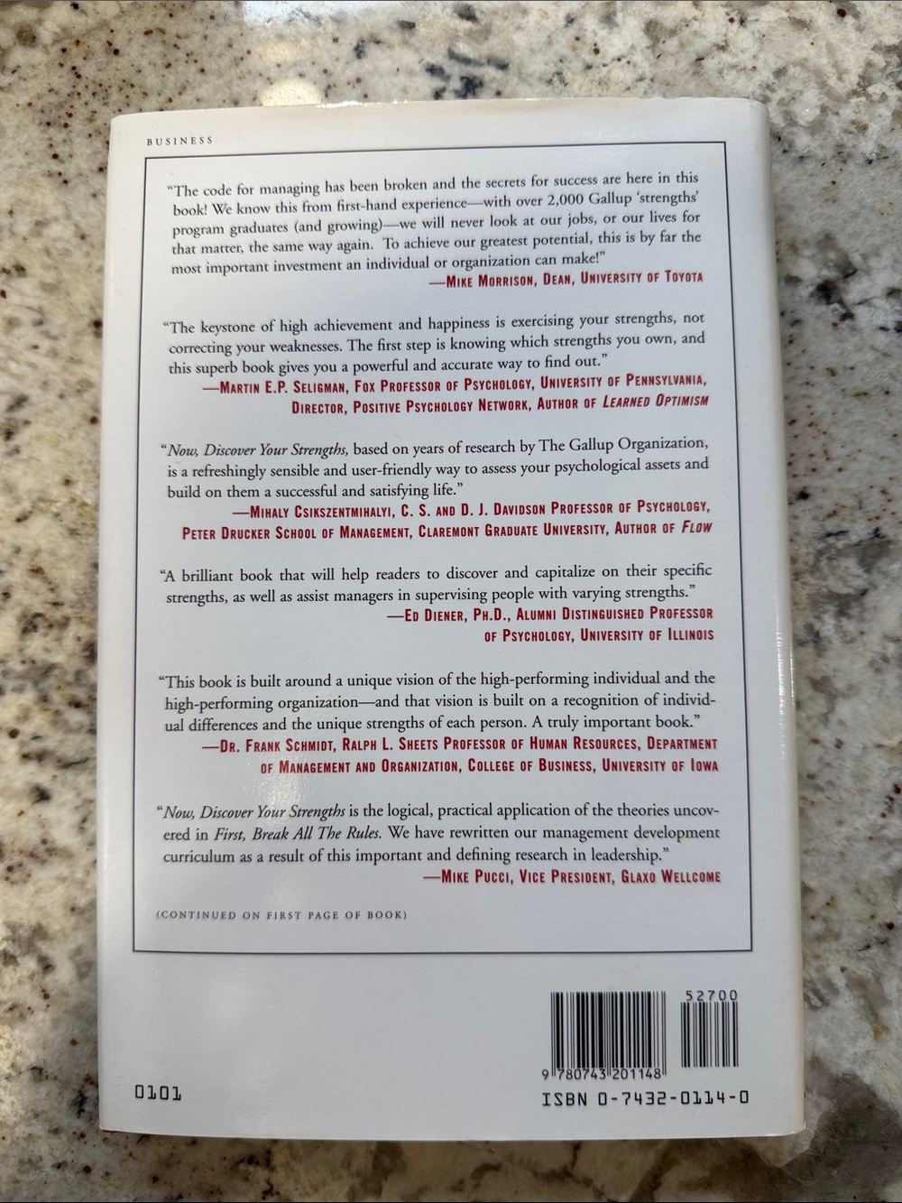 NOW, Discover Your Strengths - Hardcover - Picture 2 of 2